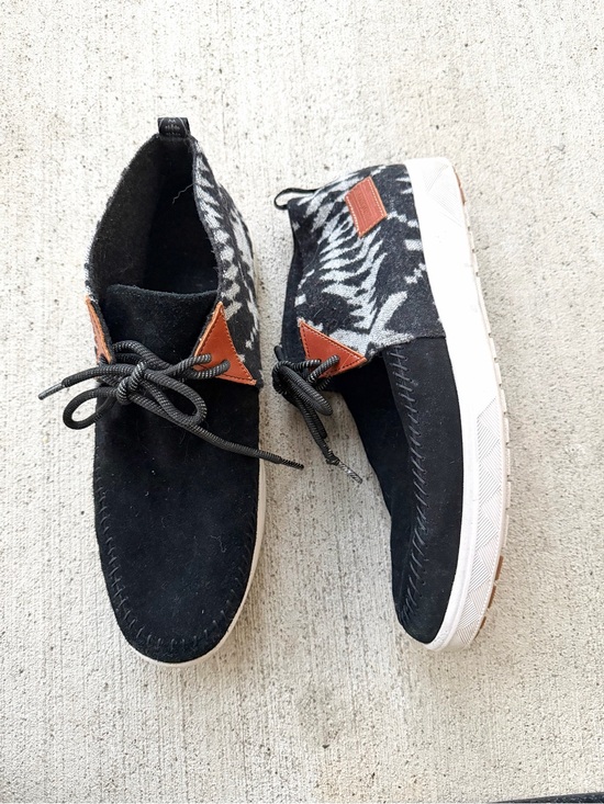 Pendleton Other - Pendleton Mens PMF19L06-012 Black Vibram Lace Up Wool Sneaker Shoes Size US 13